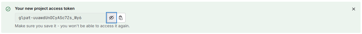 Gitlab token