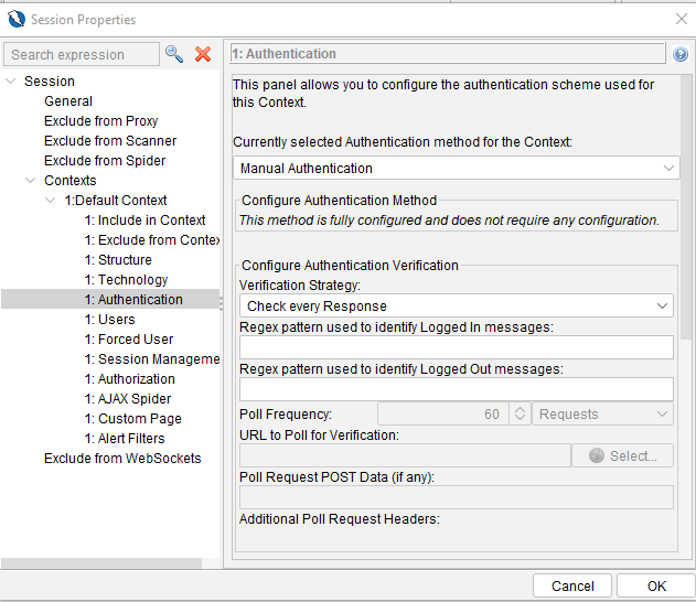 Authentication Context