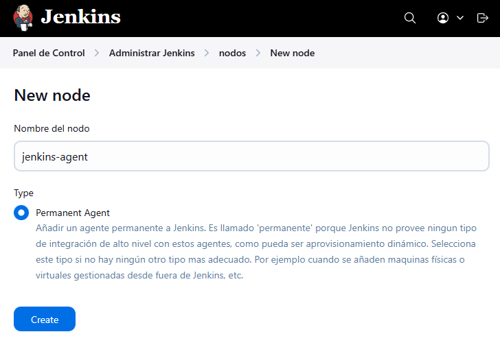Jenkins new node