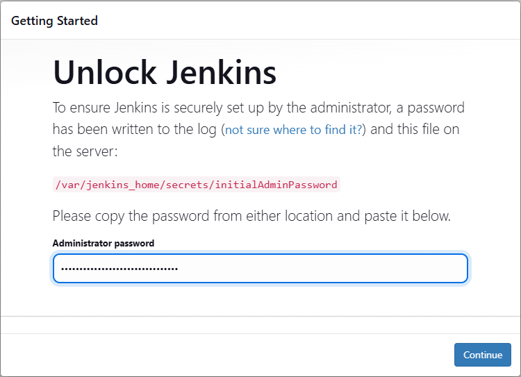 Jenkins Unlock