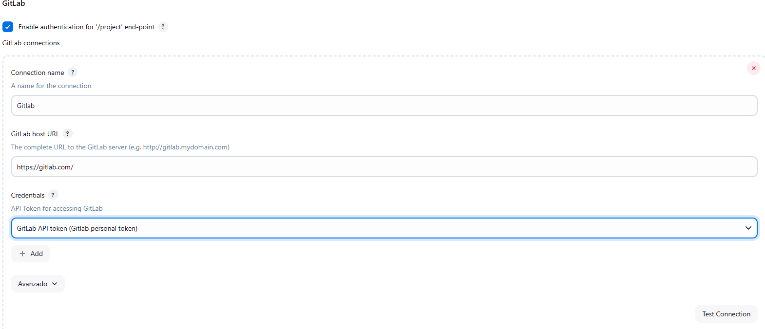 Jenkins enable auth gitlab