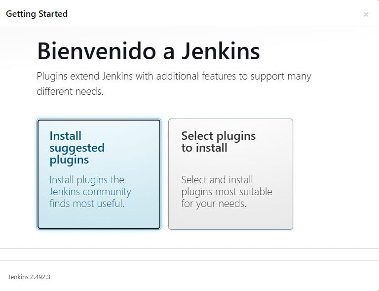Jenkis install plugins