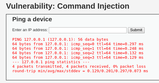 Uso normal input comandos